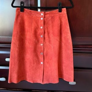 A.L.C. Suede Skirt